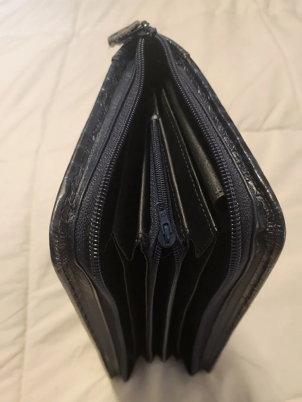 Valention Cardini Top Handle Clutch Bag